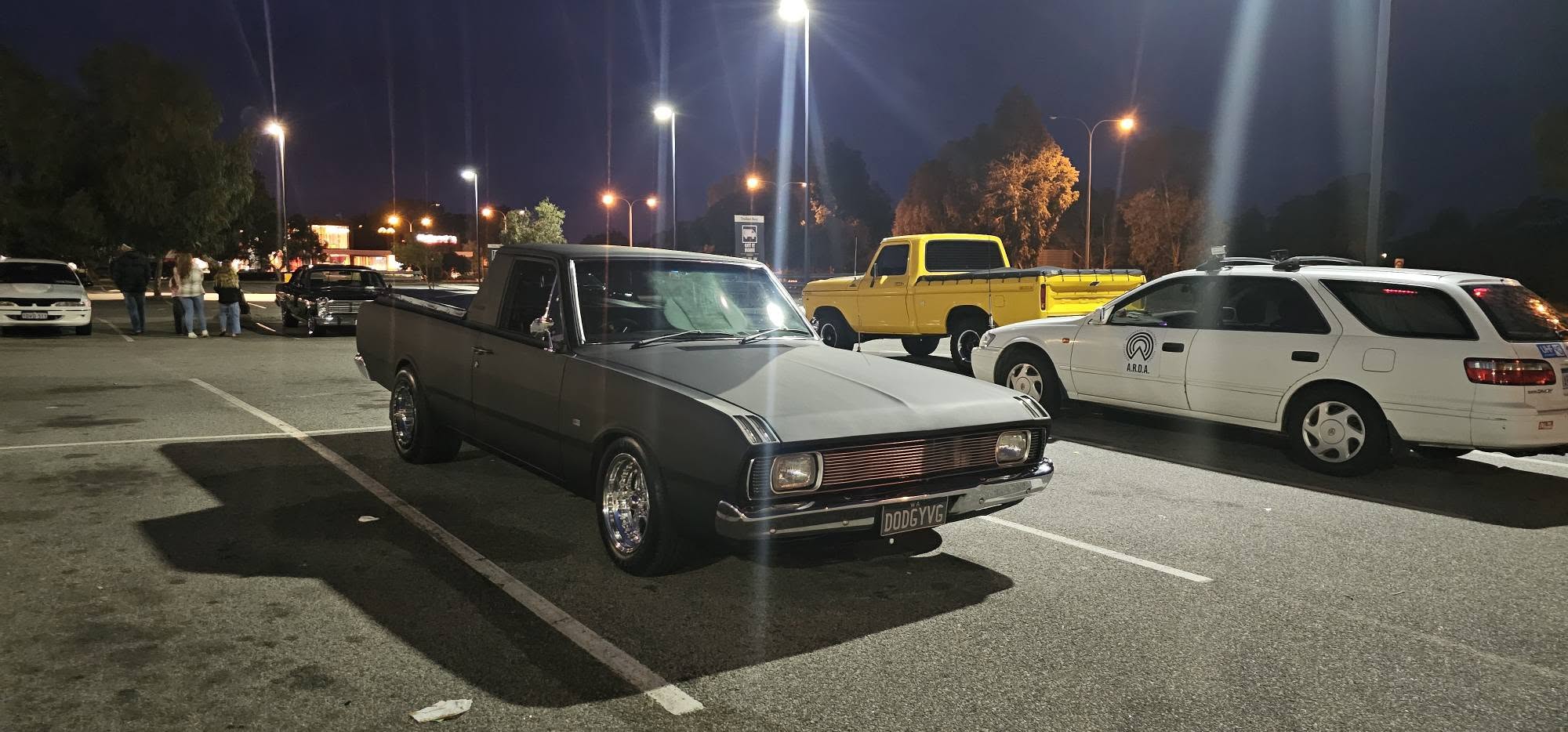 Classic Holden ute at a C4C Club meet. Photograph from The C4C-Club Inc.
